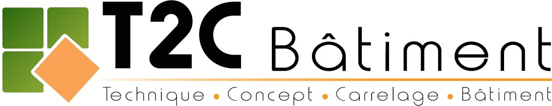 logo technique concept carrelage batiment